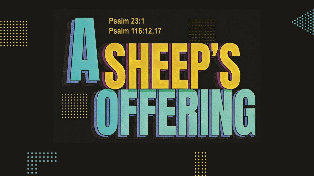 A Sheep's Offering | Pastor Chanel Speaks
