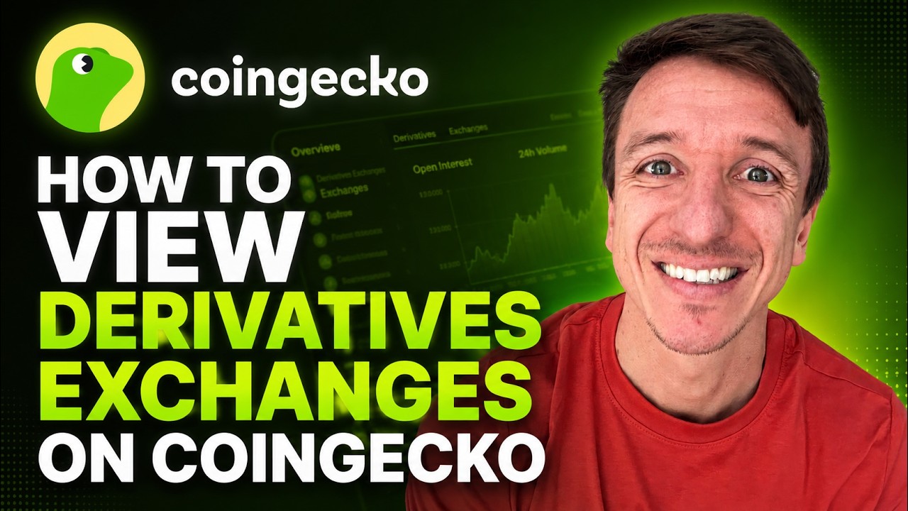How To View Derivatives Exchanges On CoinGecko