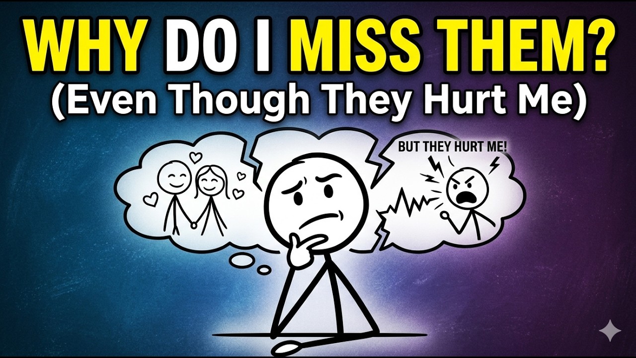 Why We Miss People Who Hurt Us?