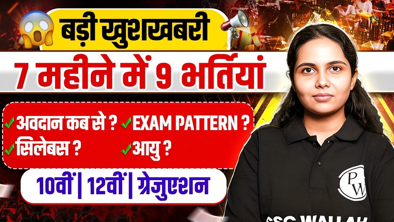 Upcoming Govt Jobs 2026 | बड़ी खुशखबरी 🤩| 10वीं, 12वीं, Graduate पास नौकरी! | Govt Job Vacancy 2026