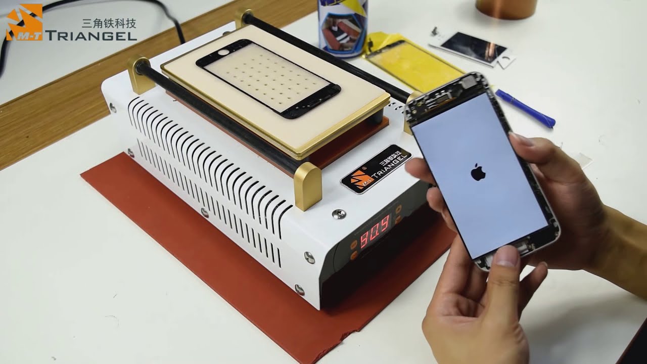 how to use MT CP-201 LCD Separator Machine for Cracked Mobile Phone LCD Touch Screen?