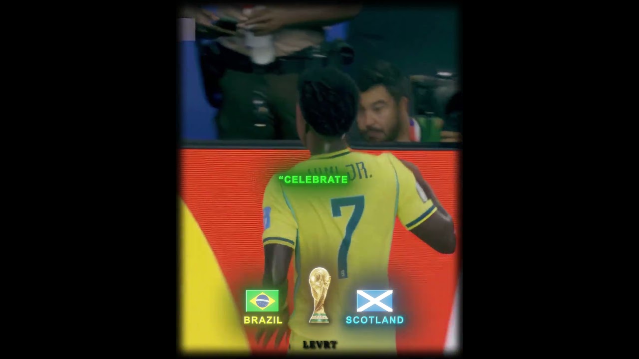 Brazil Vs Scotland | World Cup 2026 😮&zwj;💨🥶