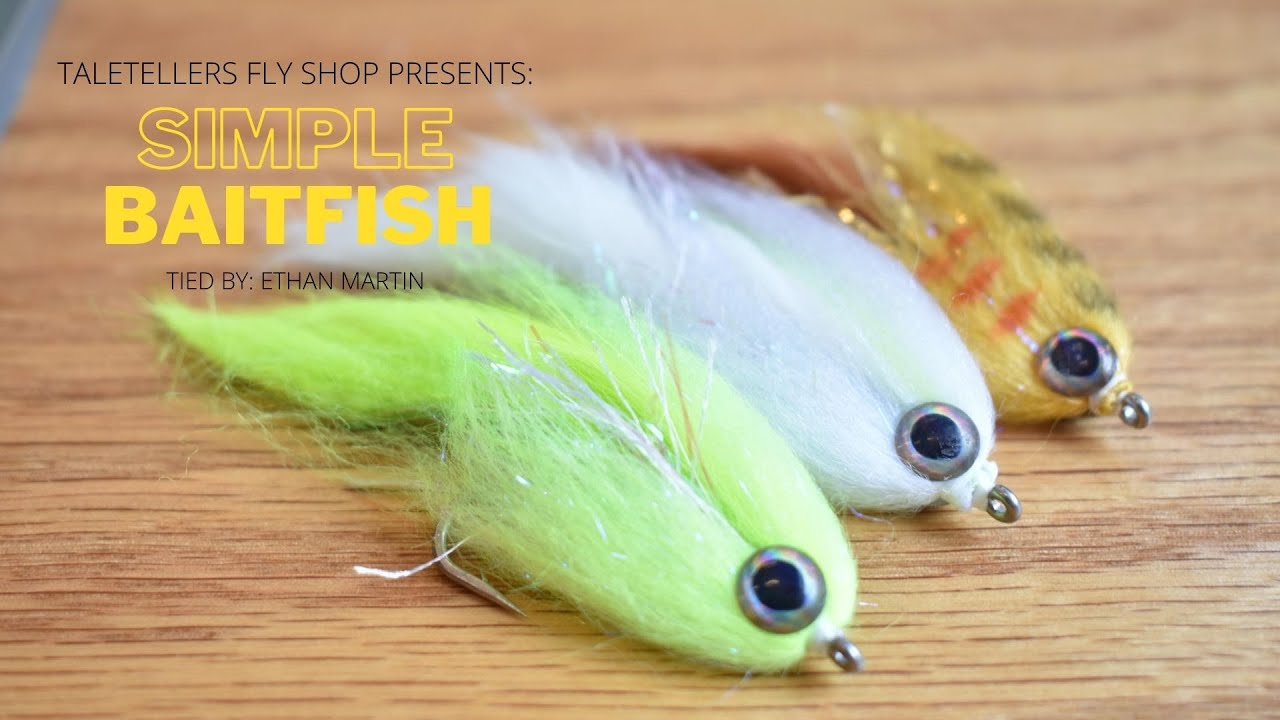 Simple Baitfish Fly Tying Tutorial