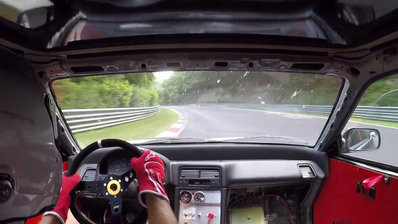 Honda CRX ED9 D16Z5 - Nordschleife 03/07 - best time yet - BTG 8:33