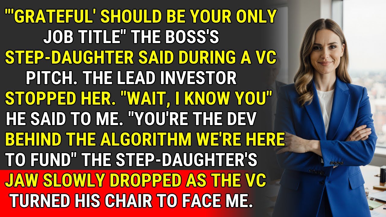 The Quiet Dev Who Checkmated Nepotism in a VC Pitch | #CorporateChess