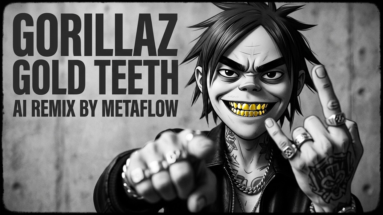 [MEGA MIX] GOLD TEETH - GORILLAZ Inspired Insane Alternative Trip-Hop Electro Odyssey | AI MIX