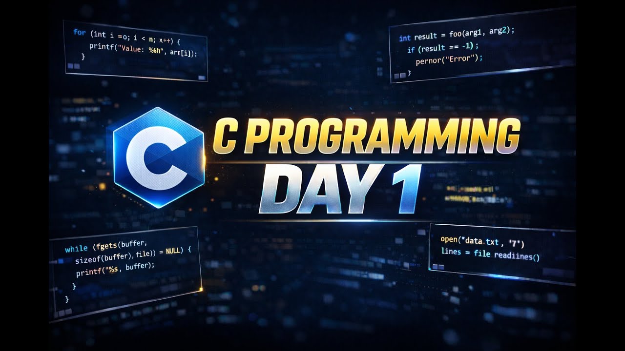 C programming day 1