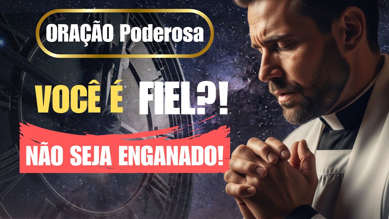 Querido Deus, Me Dá FORÇAS Para Dizer NÃO ao PECADO e Ser FIEL| Oração para Dormir em Paz