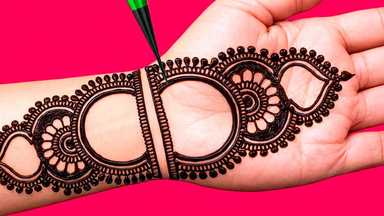 Front and beautiful Mehndi design | latest Arabic mehndi design | Ramzan special mehndi design