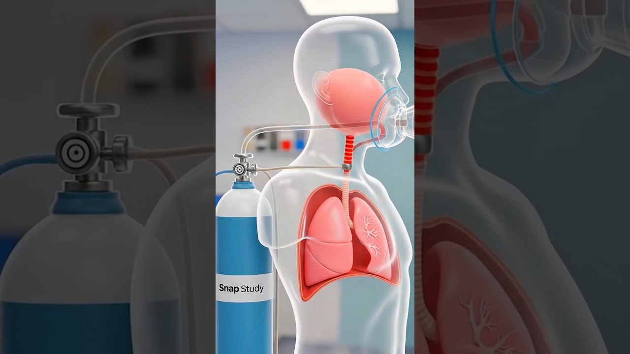 Oxygen cylinder how it's work #shorts #science #facts