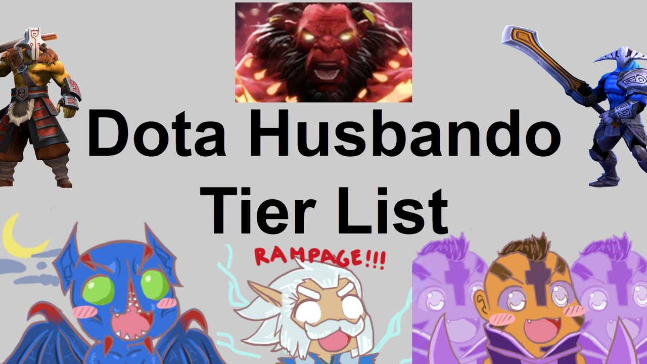 A Husbando Tier List For Dota 2