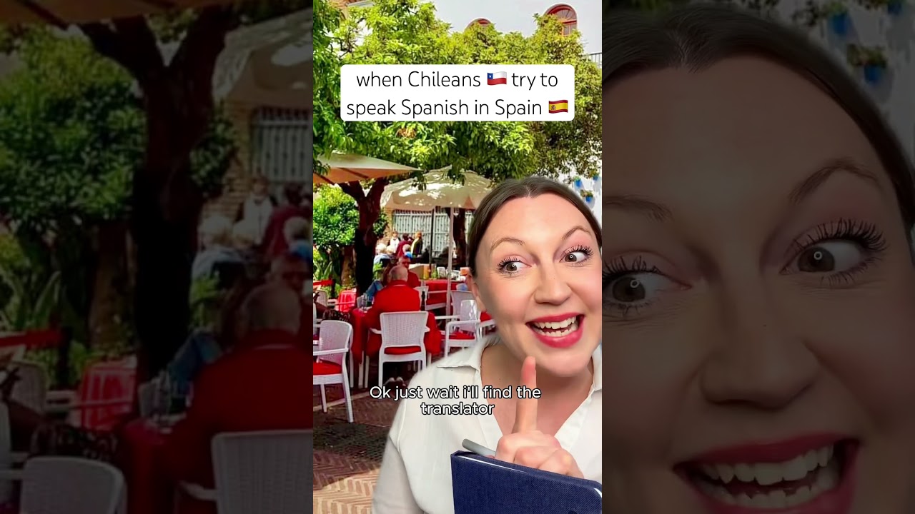 Chileans in Spain be like w/ @Maddies_Mundo #spain #spanish #chile #accents #learnspanish #funny