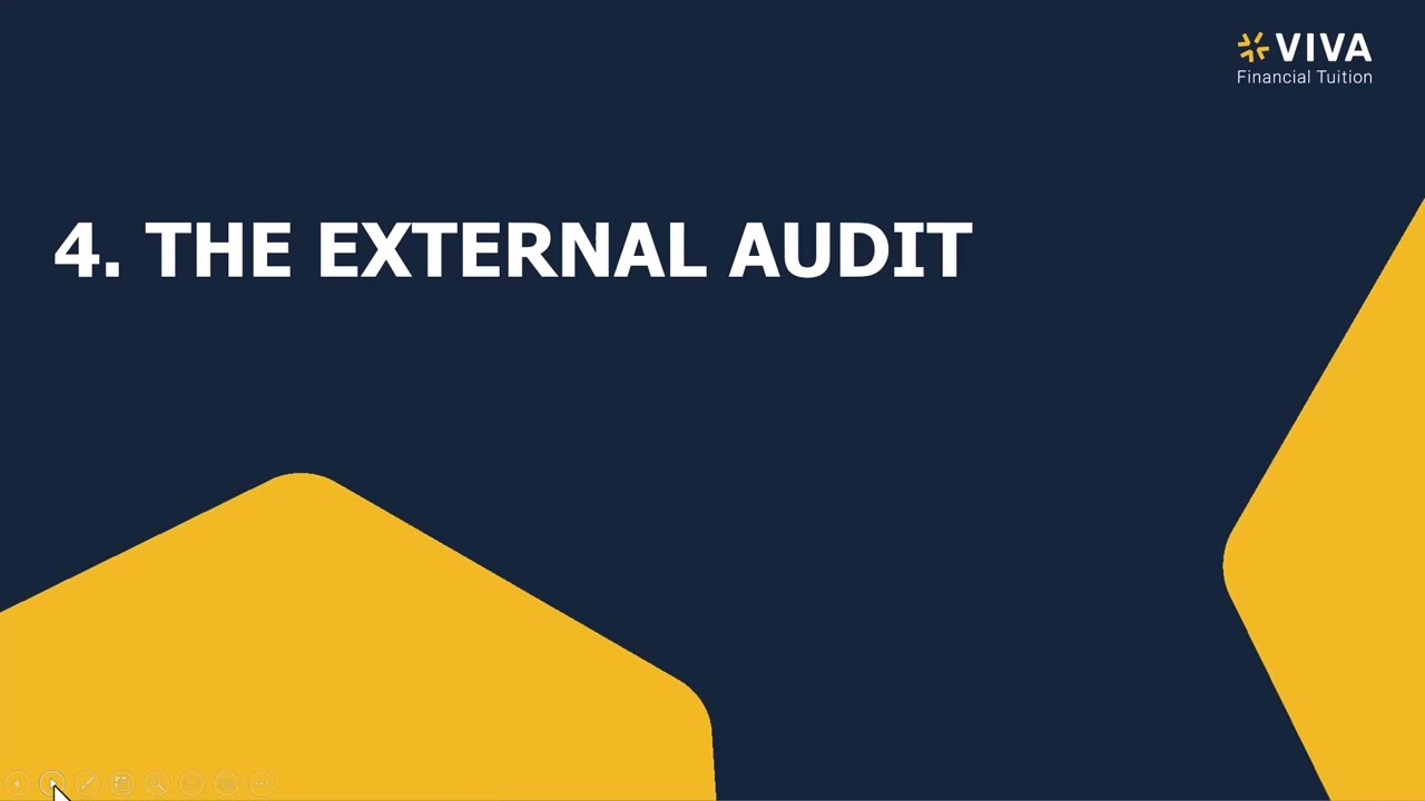 ACCA Audit and Assurance (AA) Course: 4. The External Audit