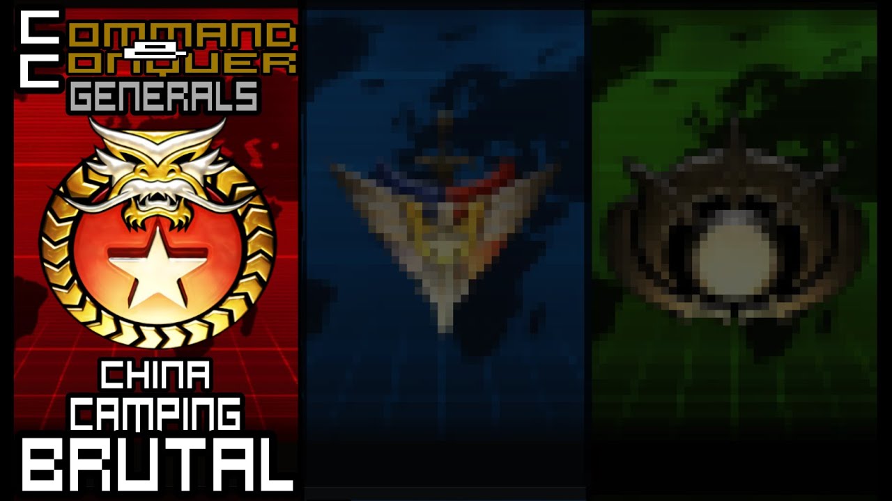 C&C GENERALS - CHINA mission 5 BRUTAL