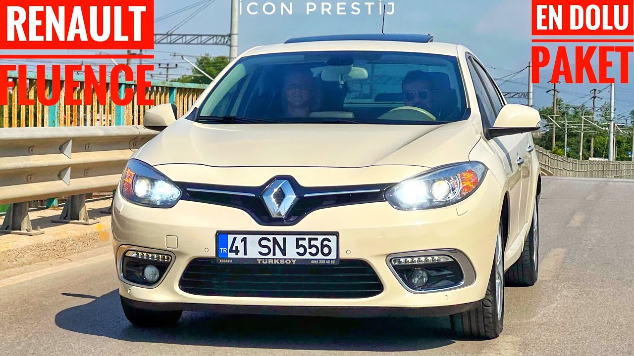 DONANIMLARA ŞAŞIRACAKSINIZ! | RENAULT FLUENCE İCON PRESTİJ | 1.5 DCI 130HP EDC | R-LİNK DETAYLARI
