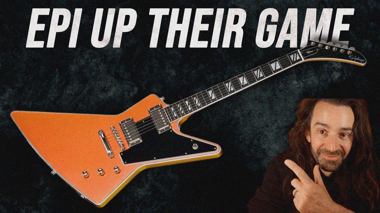 I Tried the Epiphone Futura Explorer Custom