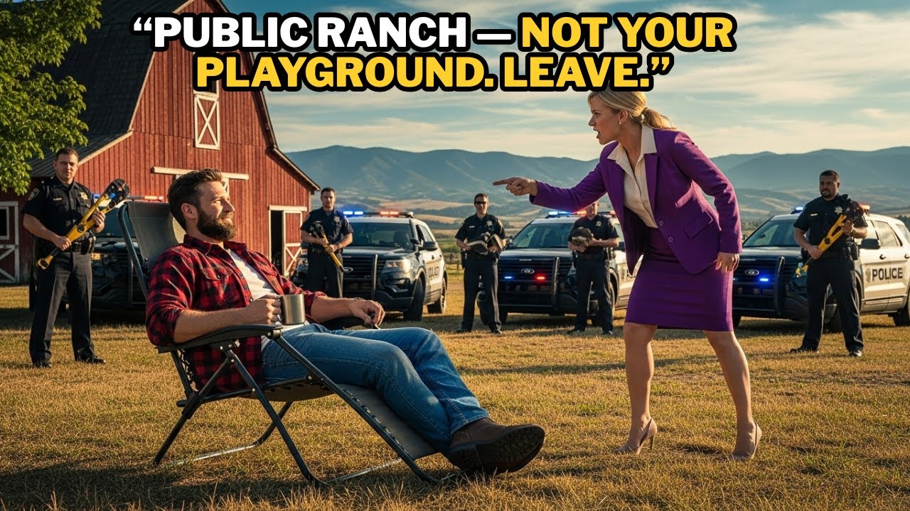 HOA Karen Ordered a Patrol to Break Into My Barn — What They Found Inside Ended Her Authority