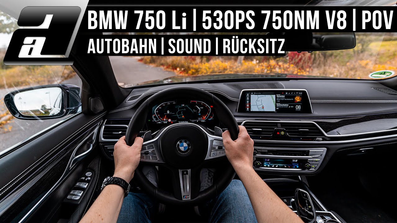 2021 BMW 750Li xDrive (530PS, 750Nm, V8 BiTurbo) | MIT hinteren Sitzen | POV
