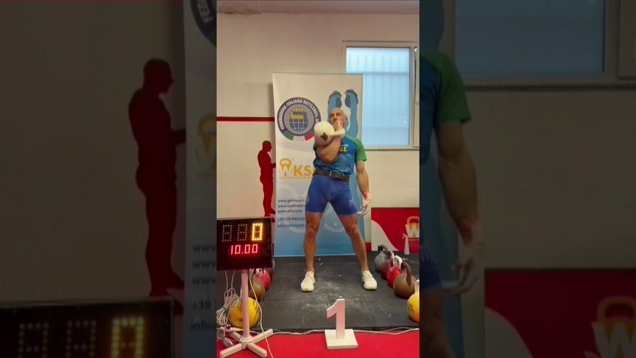 OALC strong 40kg/5'-63 reps ( one chance)23°Trofeo Internazionale & WKSF Festival,  Oleh Ilika .