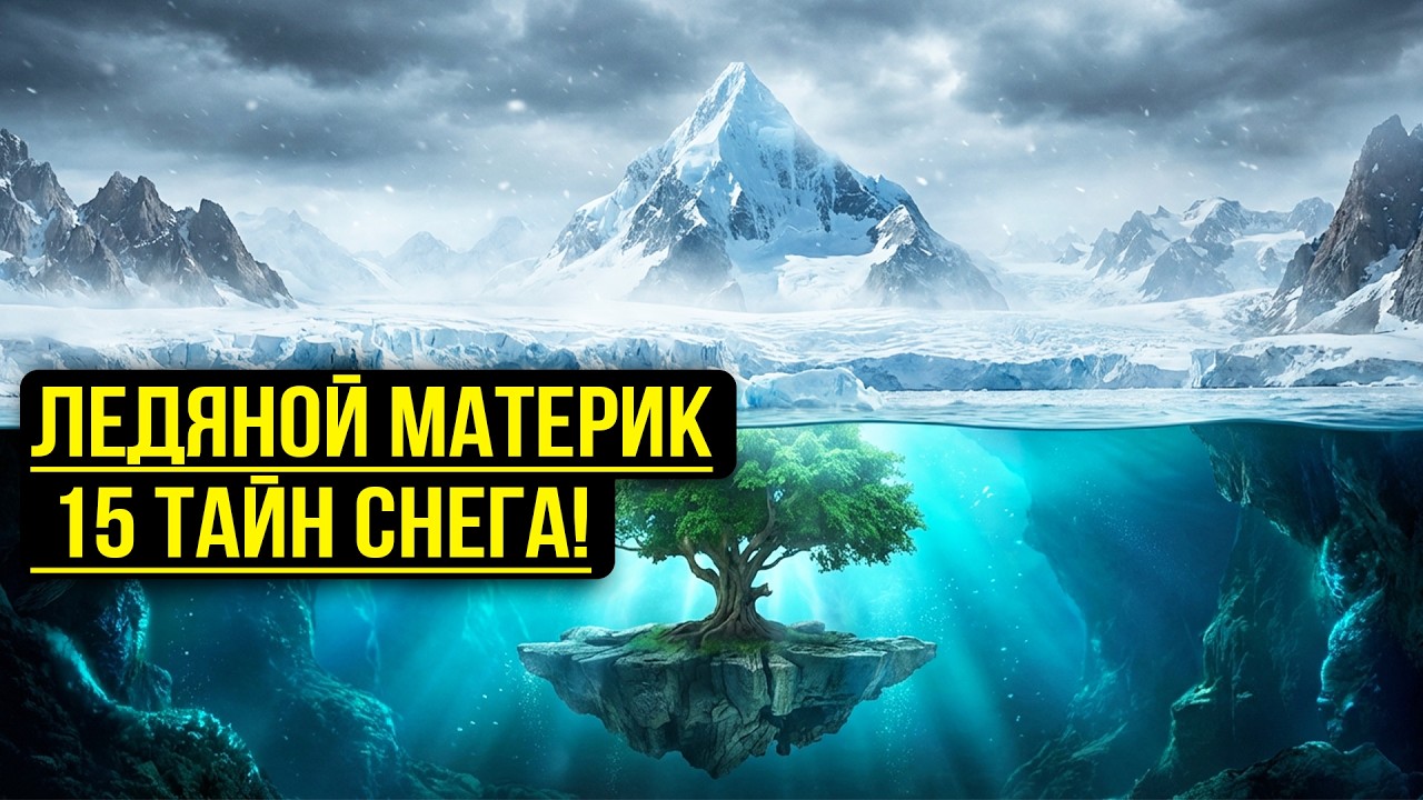 Что Скрывается под ТОЛЩЕЙ ЛЬДА? 15 Секретов АНТАРКТИКИ: Шокирующие Открытия во Мраке