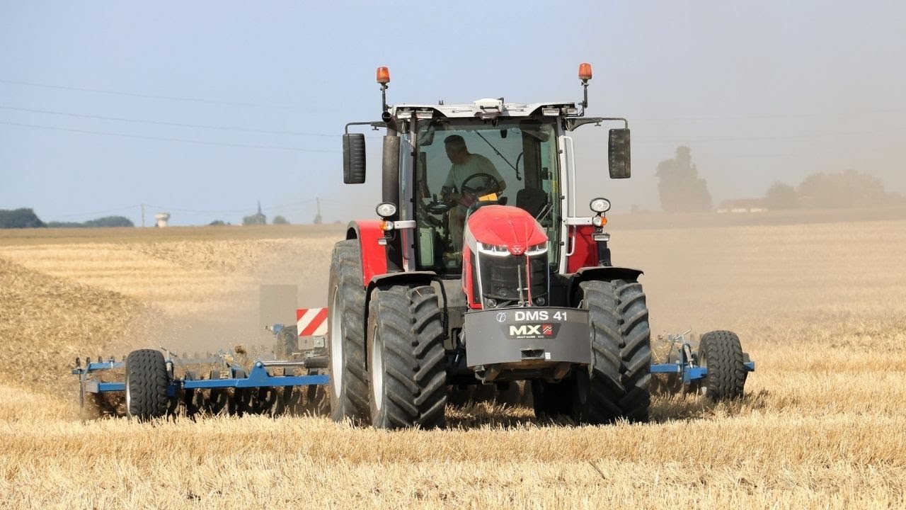 Essai du tracteur Massey Ferguson MF 8S.265 par Stéphane Prochasson