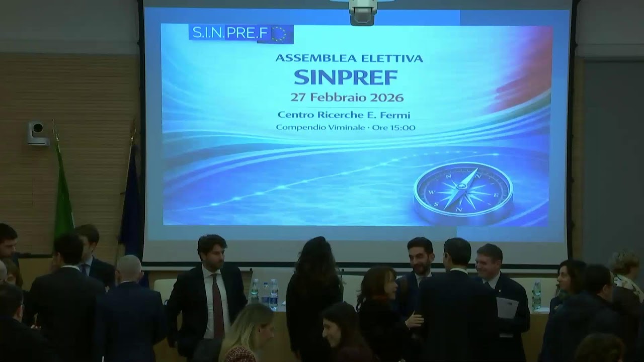 Assemblea Elettiva SINPREF  - 27 febbraio 2026
