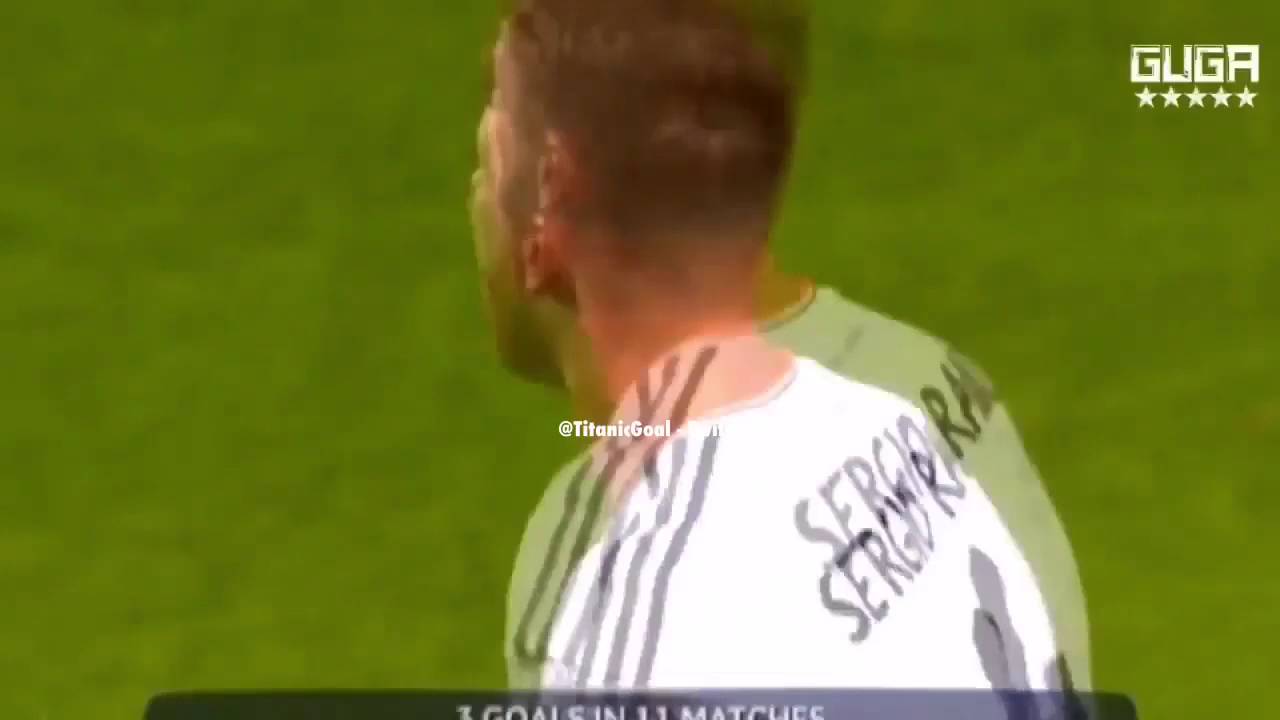 Sergio Ramos' last-minute Champions League final equaliser is 10x better with the titanic music...
