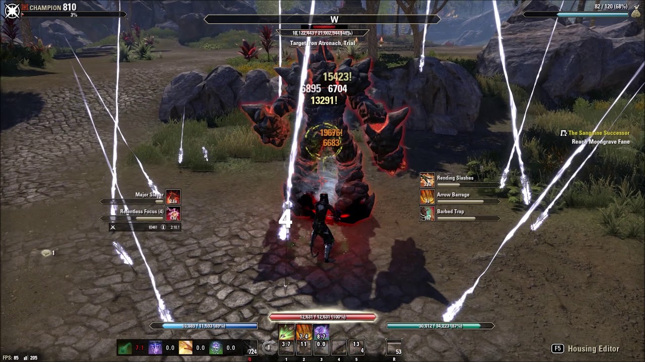ESO | vMA Stamina Nightblade DPS (92k on Raid Dummy) - Scalebreaker PTS [5.1.1]