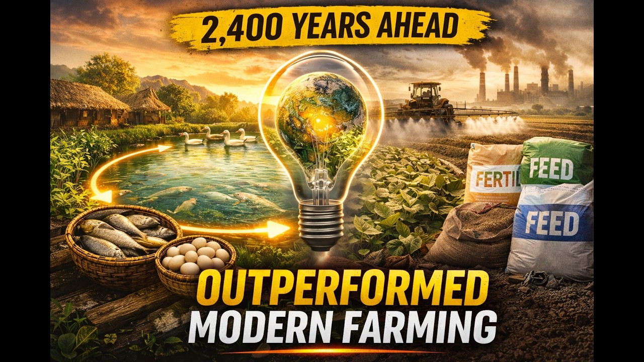 (THIS BANNED) The 2,400-Year-Old Food System That Outperformed Modern Farming #polyculture #history