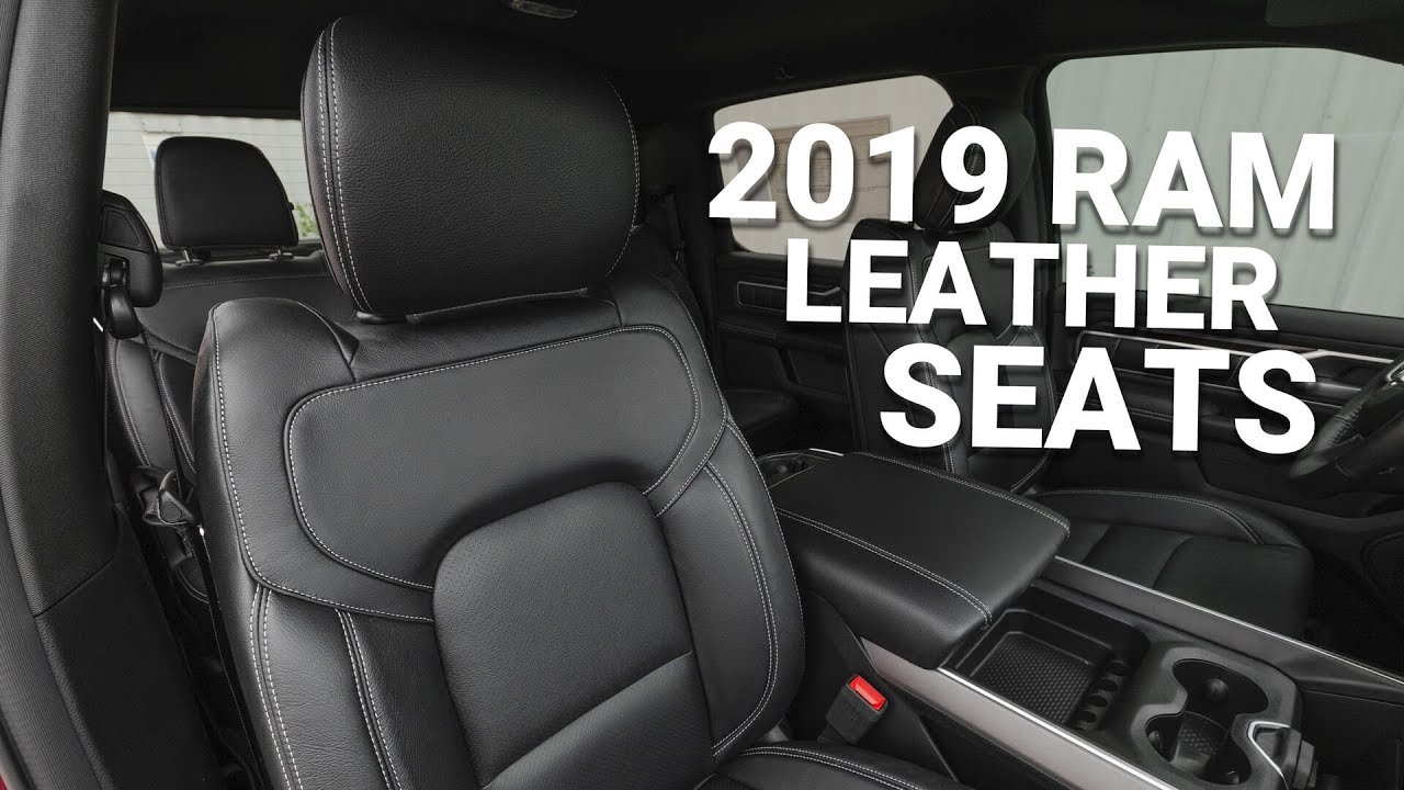 2019 Ram 1500 New Body Leather Interior Seat Upholstery - LeatherSeats.com