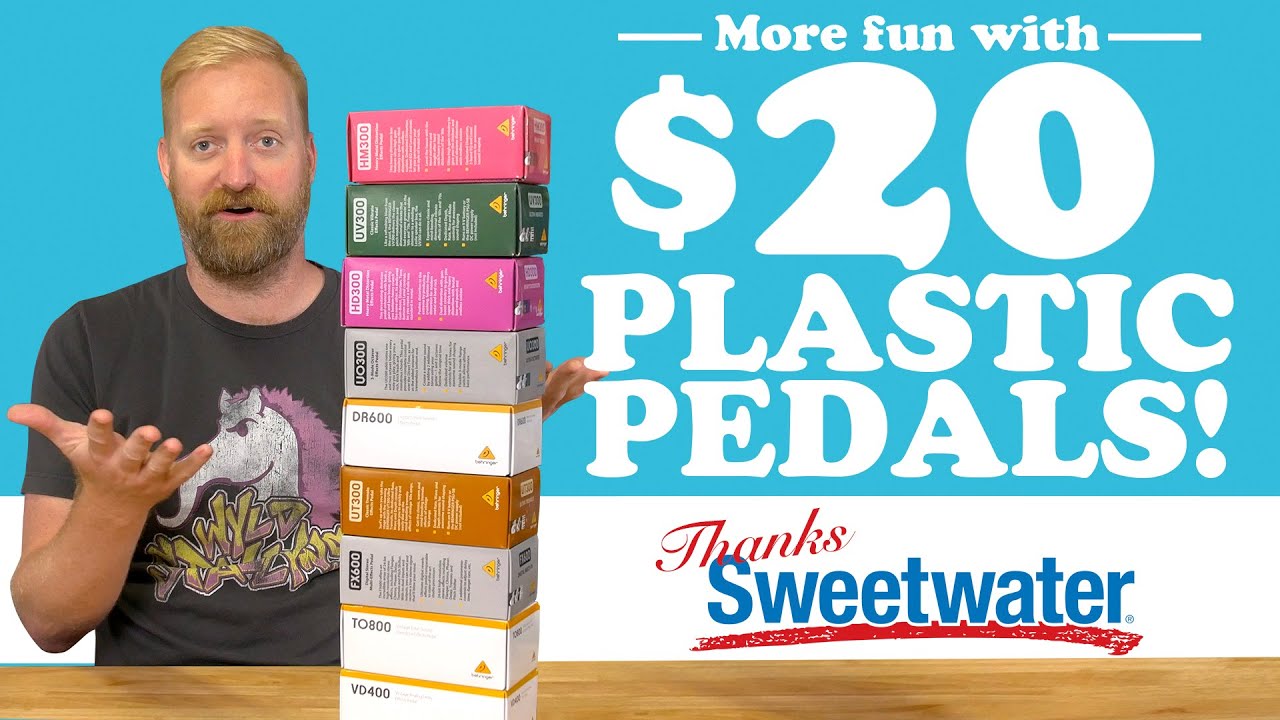 $20 Behringer Pedals are back! - Hm-2 vs. HM300 & MORE - #Affordaboard - Thanks Sweetwater!