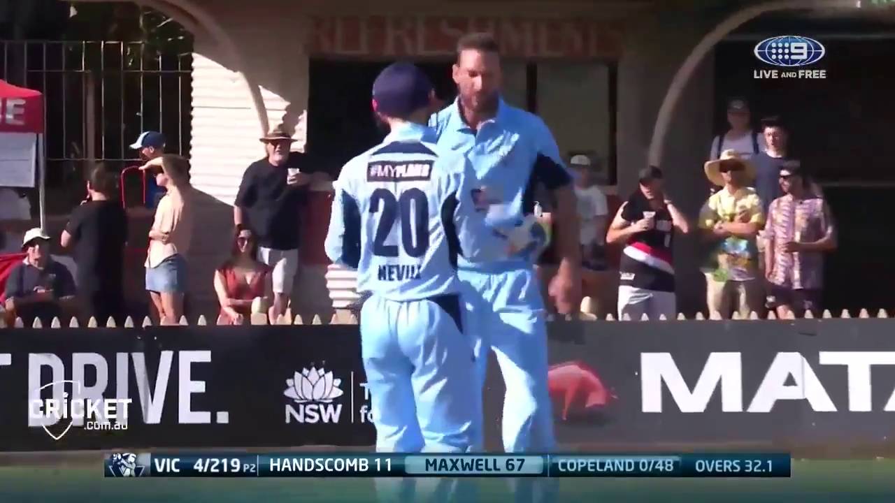 Highlights: NSW Blues vs Victorian Bushrangers