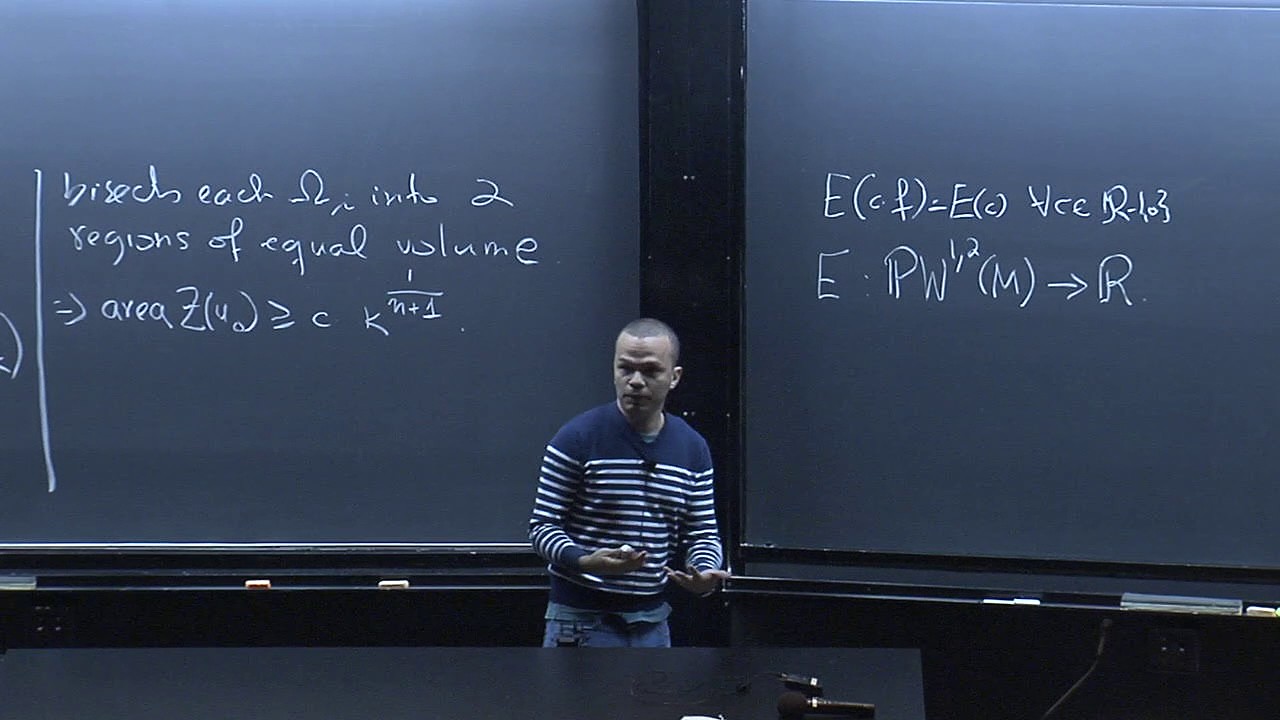 JDG 2017: Fernando Coda Marques: Space of cycles, Weyl's law and Morse index estimates