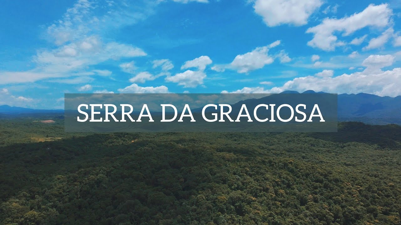 Serra da Graciosa – Imagens aéreas antes da descida para Morretes