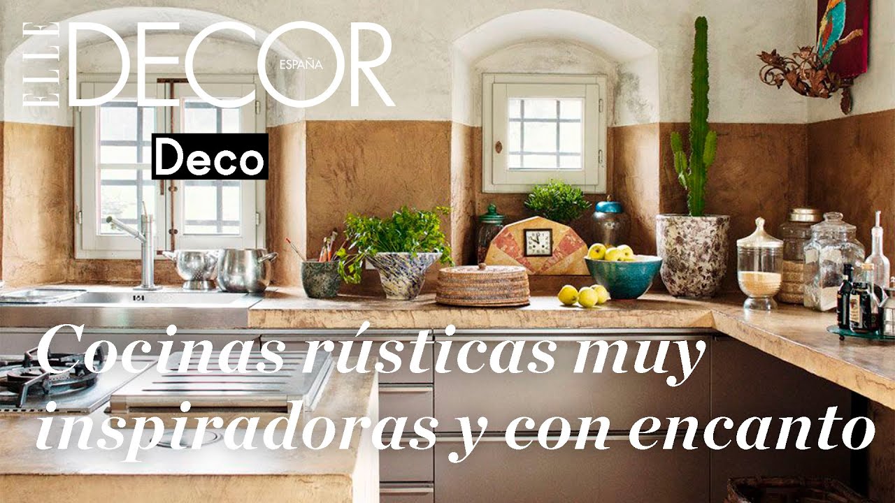 Cocinas rústicas muy inspiradoras y con encanto | DecoraciónTV