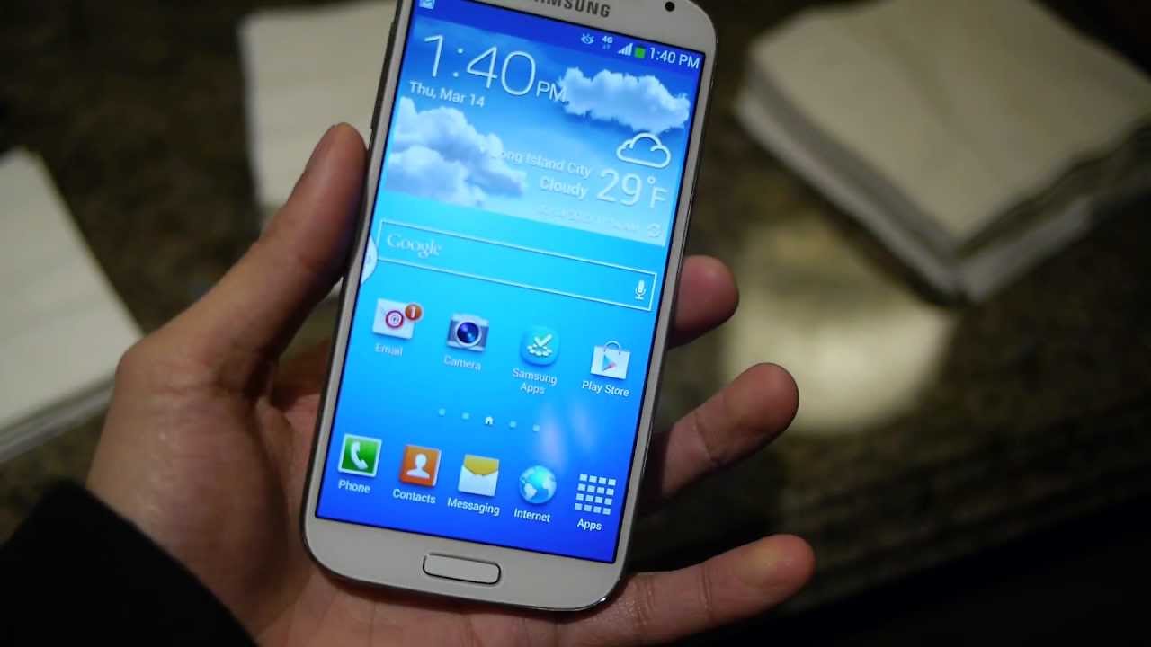 Samsung Galaxy S 4 hands-on