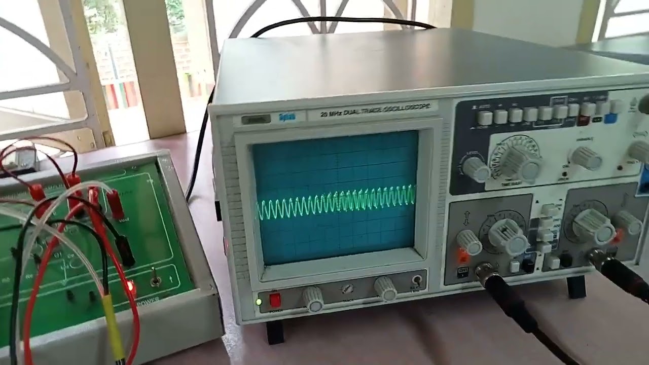 tuned voltage amplifier#srkr ece ecad lab #ganesh #vastu vidya telugu by ganesh #narrow band amp