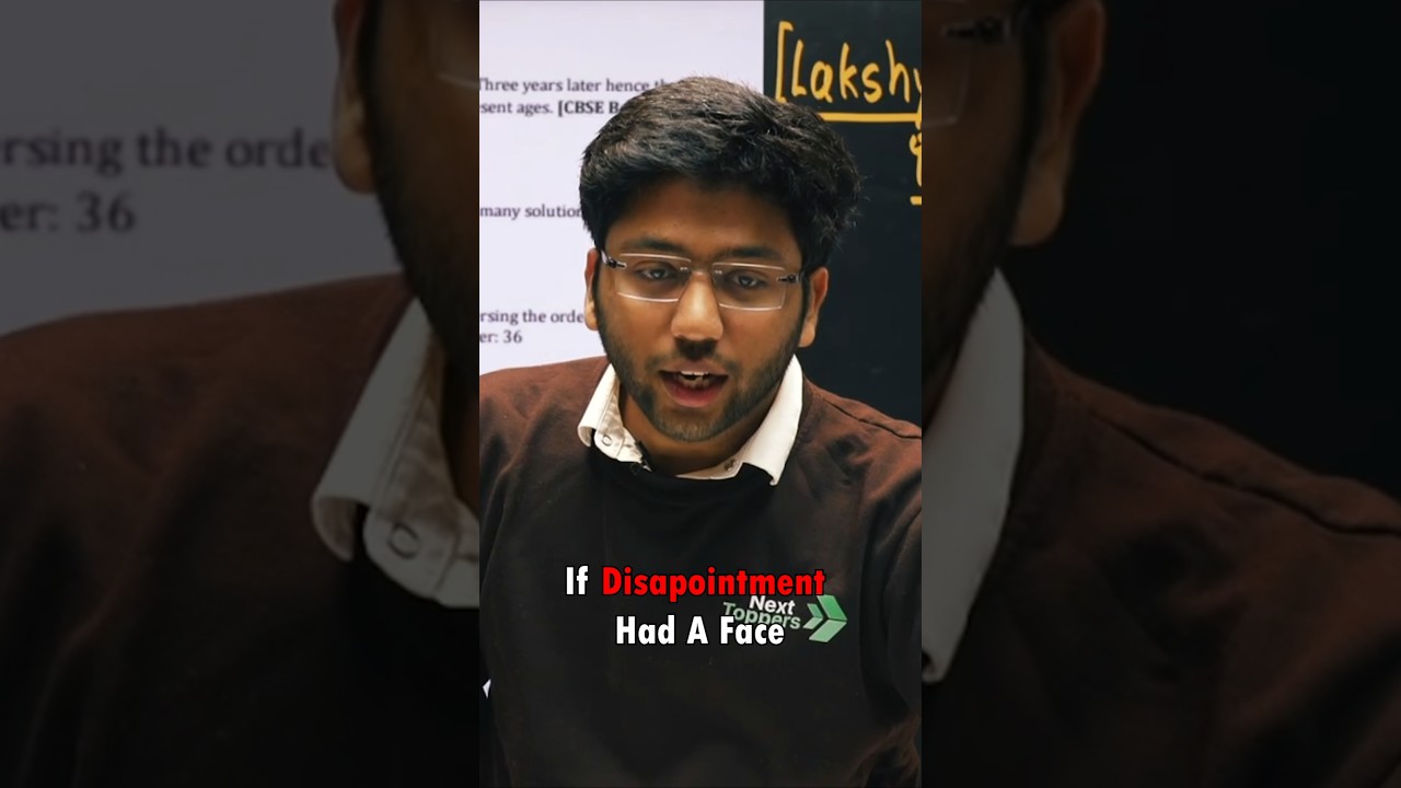 Disappointment of Shobhit Bhaiya 😡||Shobhit Nirwan||Nexttopper #cbse #class10 #shorts #study