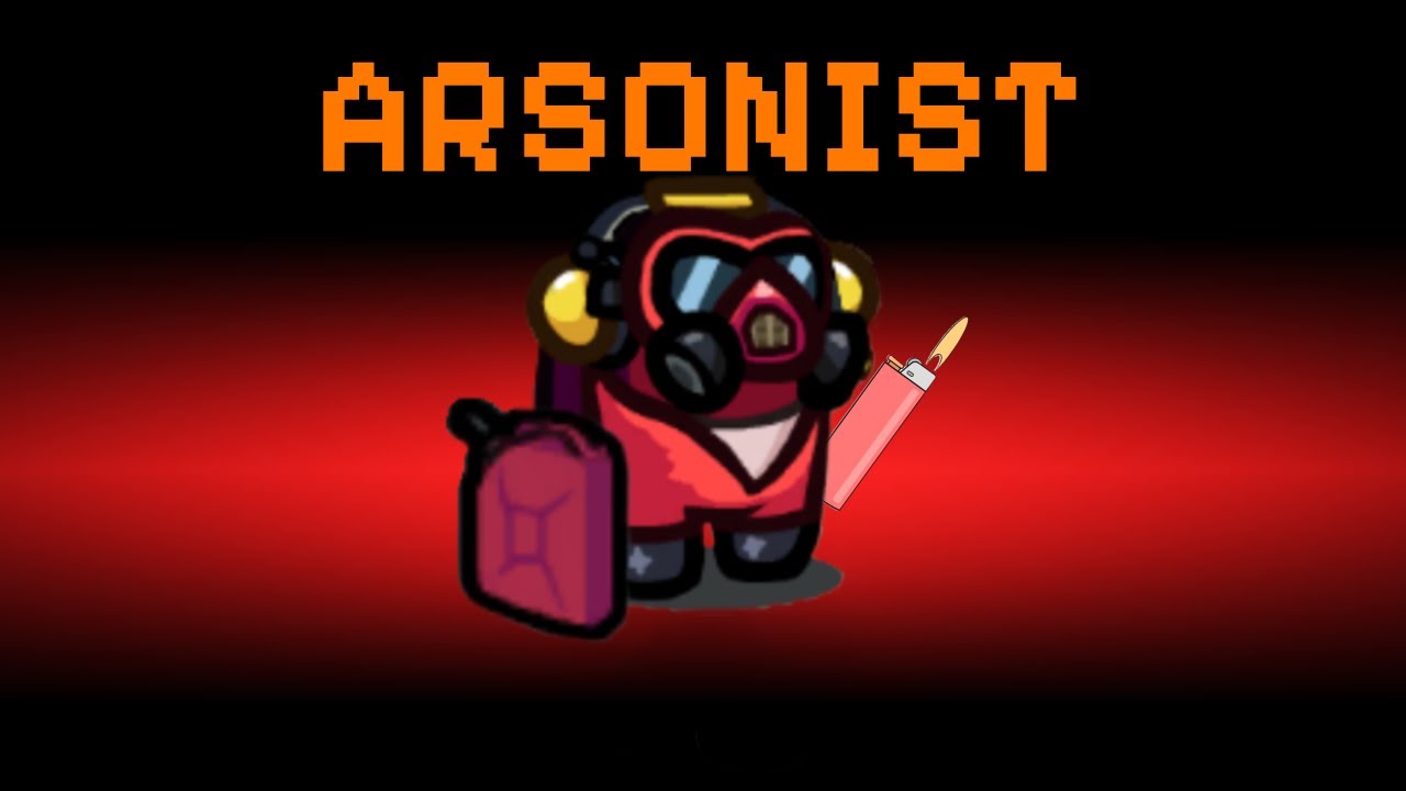 Burning players as THE ARSONIST in Among Us