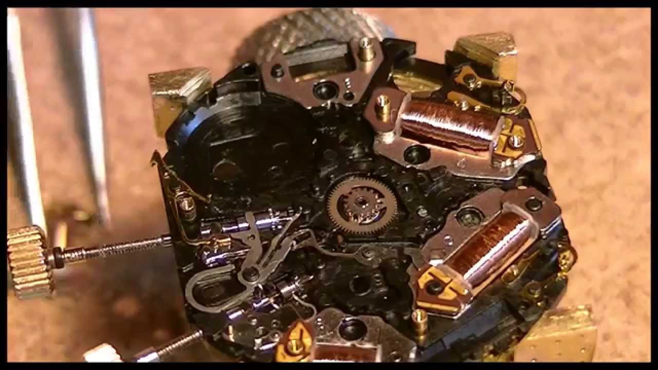 How to disassemble a 7T32 movement - Part 5