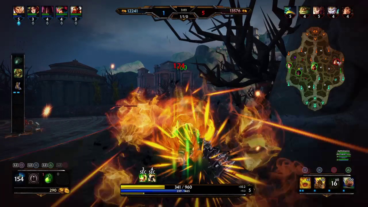 Never gank a Hercules with his juke boots on