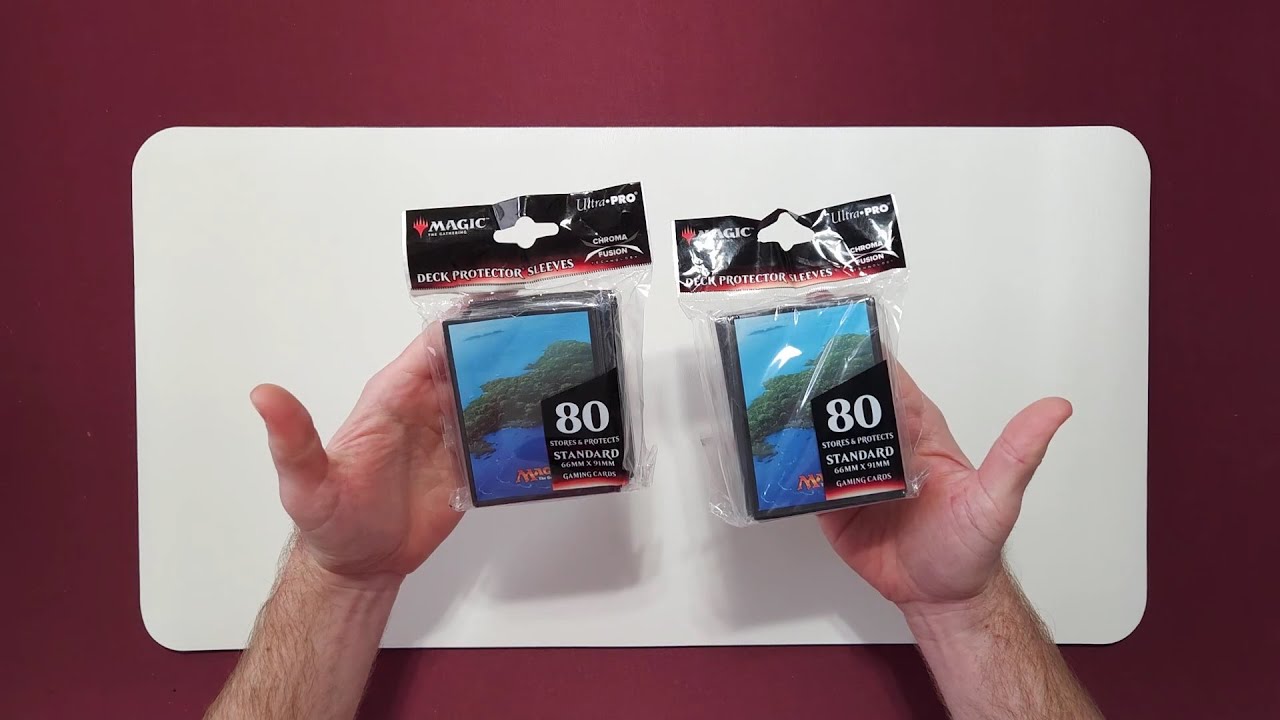MTG Ultra Pro Deck Protector Sleeves - Unpackaging