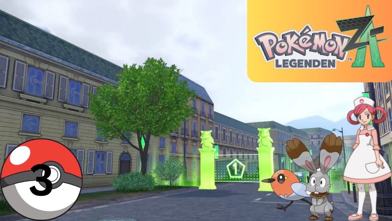 Pokémon Legenden Z-A Part 3: Wildsektor 1, Pokécenter und Testkampf gegen Zita