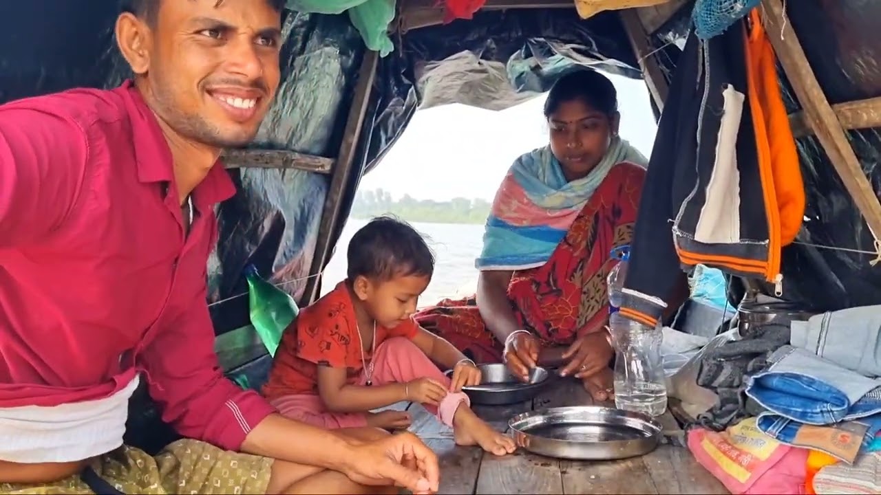স্বপরিবারে সুন্দরবনে মাছ ধরতে এলো প্রনব😀❤ । Sundarban fishing🎣 @Tradifoodsundarban