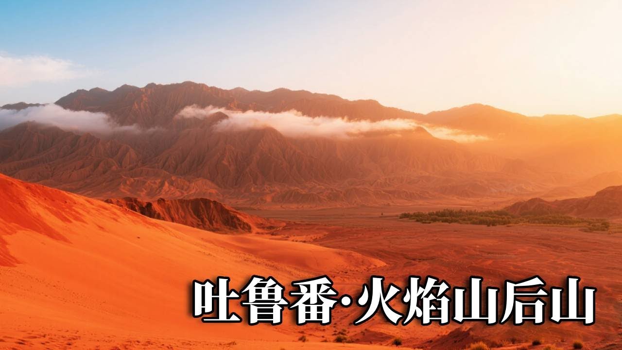 吐鲁番之旅——火焰山后山，唯一可以攀登的火焰山，海拔800多米！【行走世界的北京老刘】