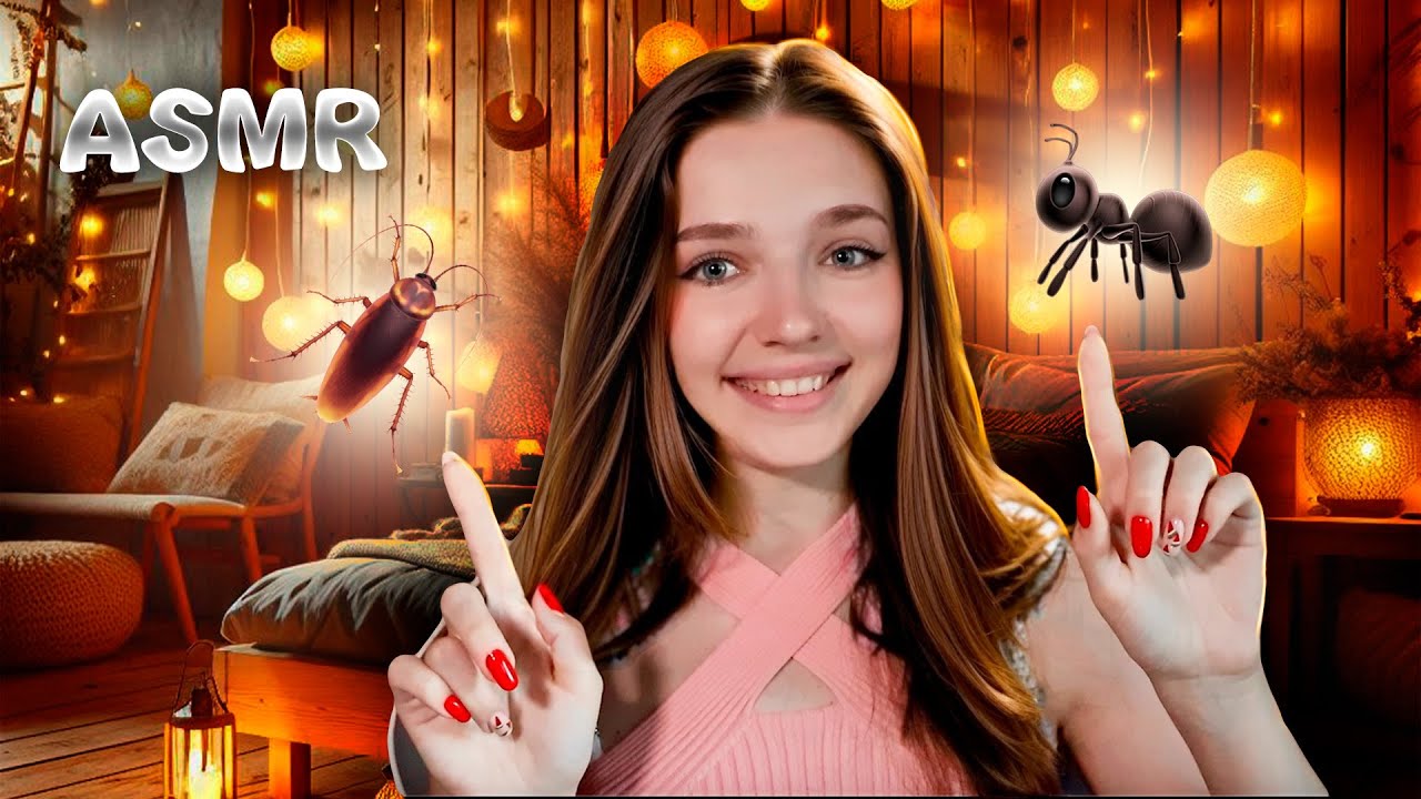 ASMR🎧WILL CLEAN YOU FROM BUGS AND WEBS🐜🕸️