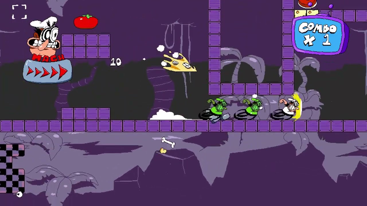 creating john gutter in  Pizza tower (read description)