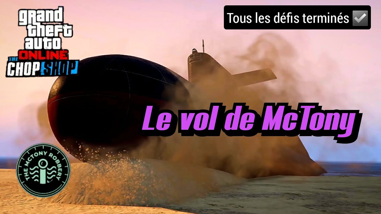 Le vol de McTony [Tous les défis complétés] GTA Online