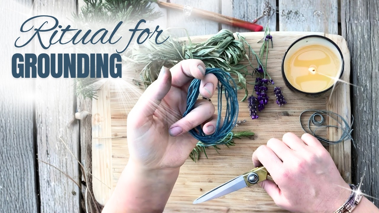 DIY Rosemary Lavender Smudge Stick for Relaxation