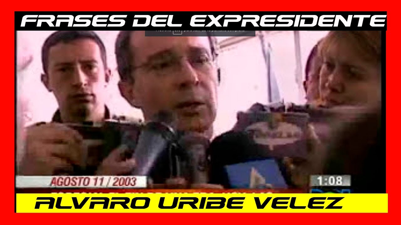 🛑 frases de alvaro uribe